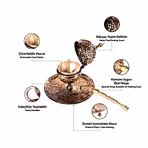 Bakır Buhurdanlık Özellikleri | onwin.matedexi.com